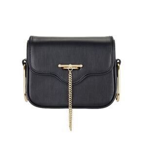 Sancia Sleek Black Osaka Crossbody Bag